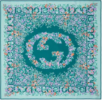 Gucci Printed Silk Foulard