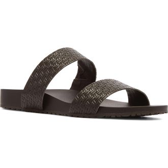 FRANKiE4 Venice Sandal in Chocolate Emboss at Nordstrom, Size 7.5