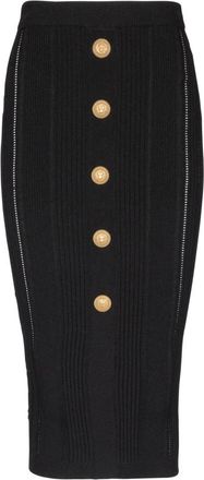 Balmain Mujer, Faldas, Negro, Talla: L