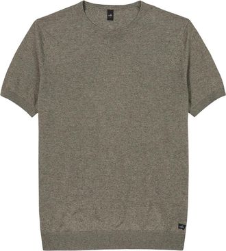 Wahts Mens Knitwear, T-Shirt Steel Green Melange / XXL