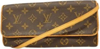 Louis Vuitton Pre-owned Cross Body Bags, female, Brown, Size: ONE SIZE Pre-owned Vintage Monogram Shoulder Bag
