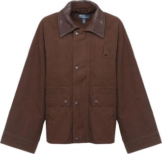 Ralph Lauren Transitional Jacket - Dames - Zomerjassen - Bruin - L - Katoen - Jassen