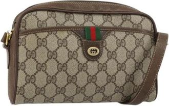 Gucci Pre-owned Cross Body Bags, female, Beige, Size: ONE SIZE Pre-owned Vintage Cross Body Bag