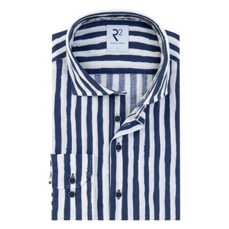 R2 Amsterdam Lange Mouw Overhemden - Heren - Casual Overhemden - Veelkleurig - L - Overhemden