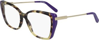 Ferragamo Brillen - Dames - Brillen - Bruin - 54 MM - Accessoires