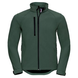Russell Athletic Russell Heren Soft Shell-jasje (Fles groen)