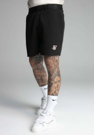 Siksilk Badehose SIKSILK Siksilk Badehose Swim Shorts, Herren, Gr. XL, N-Gr, schwarz, Obermaterial: 100% Polyester PES., Badehosen Badehose