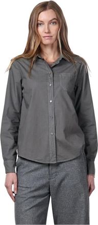 Mason's Sharon Shirt - Dames - Overhemden - Grijs - XL - Katoen - Overhemden
