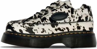 Dr. Martens Buzz 5-Eye Dalmatian Haar Op Leer - Dames - Sneakers - Veelkleurig - 36 EU - Leer - Schoenen