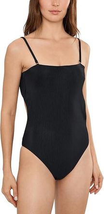 Beach Riot Stassia One Piece Womens Swimsuits One Piece Black : XL, Polyester/Spandex