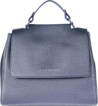 Orciani Small Structured Textured Leather Shoulder Bag