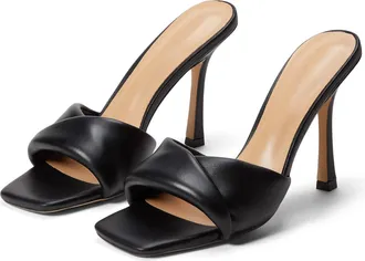 Tony Bianco Womens Fenyx Heel In Black Nappa