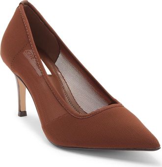 Steve Madden Griffen Pointed Toe Pump in Brown at Nordstrom Rack, Size 6.5