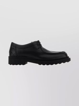 Bottega Veneta leather lace-up shoes