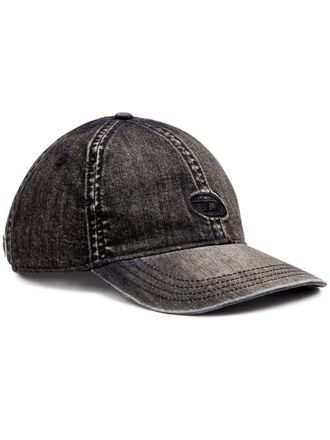 Diesel C-Gable cap - men - Cotton/Polyester/Viscose/Elastane - 1 - Black