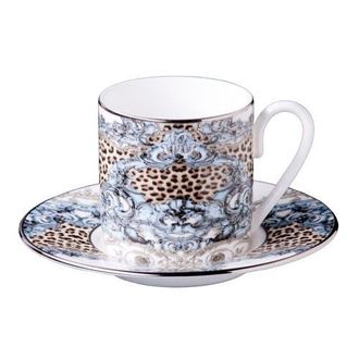 Roberto Cavalli Coffee Cup & Saucer with Luxury Box in Palazzo Pitti at Nordstrom