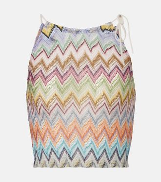 Missoni Zigzag lam&eacute; top