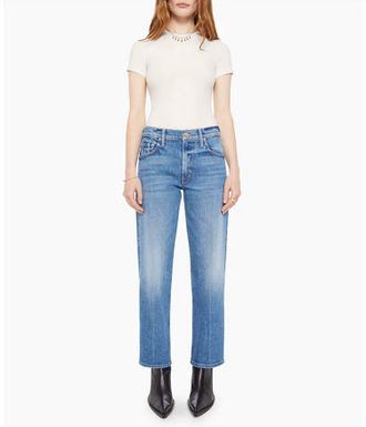 Mother Newbie Ankle Jeans In Hokey Pokey