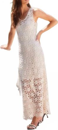 Fifteen Twenty Kelsie Crochet Dress In Ivory