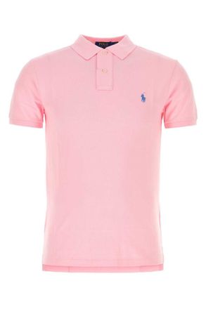 Ralph Lauren Pink Embroidered logo polo shirt