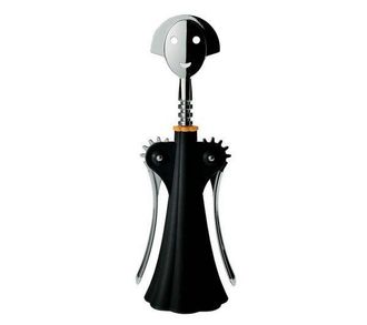 Alessi Anna G. Sacacorchos Ergon&oacute;mico Negro 24,5 Cm