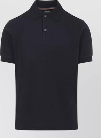 Paul Smith polo shirt embroidered placket short sleeves