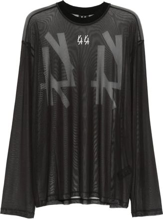 44 Label Group T-shirt con stampa - Nero