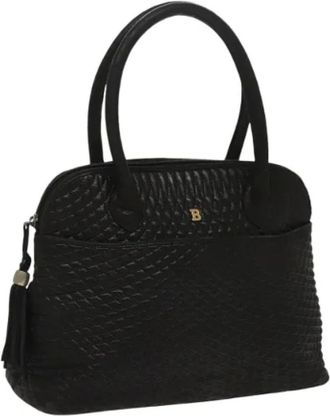 Bally Pre-owned Handbags, female, Black, Size: ONE SIZE Pre-owned Hand Bag