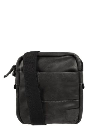 Camel Active Umhängetasche in Leder-Optik in Black, Größe 1