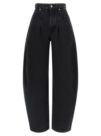 Jacquemus Black High Waist Wide Leg Jeans