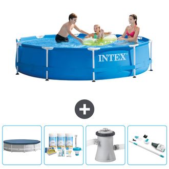 Intex Piscina Con Estructura Redonda - 305x76 Cm - 7-piezas Scb5