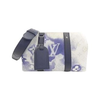 Louis Vuitton Pre-owned Monogram Boston Bag - Dames - Pre-owned - Blauw - Maat: ONE Size