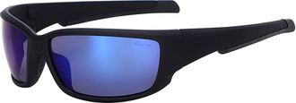 North Beach Ark Polarized 70754 Mens Sunglasses Black Size 68