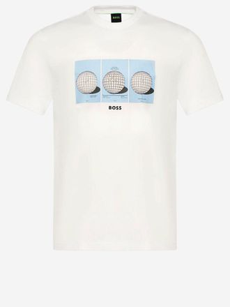 HUGO BOSS bedrukt katoenen T-shirt