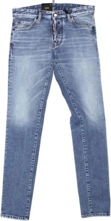 Dsquared2 Cool Guy Jeans - Heren - Slim Fit Jeans - Blauw - XS - Katoen - Jeans