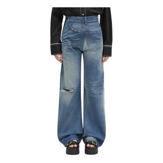 Maison Margiela Dames, Jeans, Blauw, Maat: W25