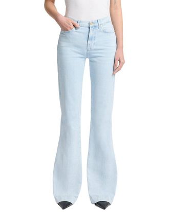 7 For All Mankind Dojo Tailorless Malibu Sky Flare Leg Jean