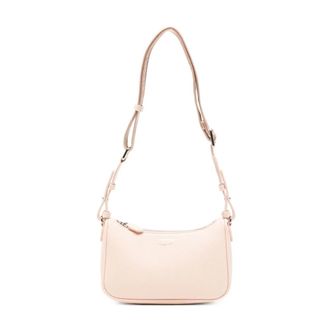 Emporio Armani Shoulder Bags, female, Pink, Size: ONE SIZE Logo-strap Shoulder Bag