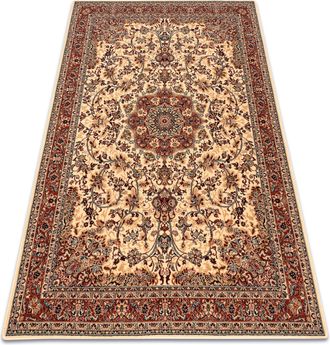 RugsX Rugsx - Alfombra De Lana Polonia Kordoba Color Blanco Arena Beige 300x400 Cm