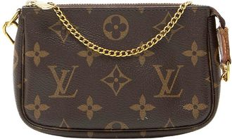 Louis Vuitton Louis Vuitton Monogram Canvas Mini Pochette Accessoires (Authentic Pre-Loved)