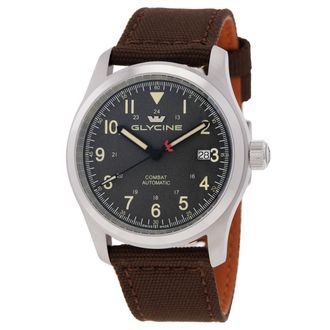 Glycine Combat Field Automatic Grey Dial Mens Watch GL0577
