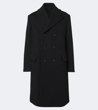 Fendi Cappotto in lana doppiopetto