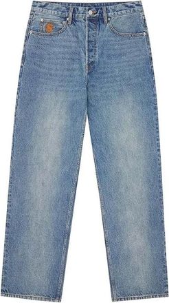 Billionaire Boys Club Astro Wide Leg Denim Pant - male - Billionaire Boys Club - Loose Fit Jeans - Blue - W34 - Jeans