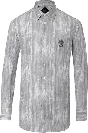 Billionaire Boys Club Shirt Silver Cut Claude - Heren - Casual Overhemden - Zwart - S - Katoen - Overhemden