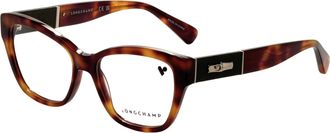 Longchamp Womens 52mm Havana Opticals