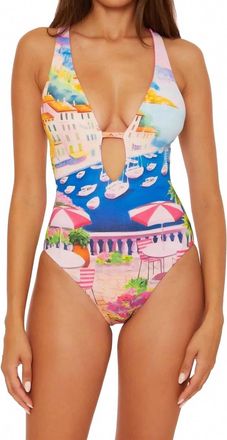 BECCA by Rebecca Virtue Positano One Piece Swimsuit In Multi