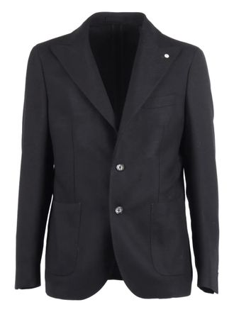 L.B.M. 1911 buttoned jacket - Nero