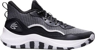 Under Armour Mens Curry 3Z 24 Shoes In Black Halo Grey