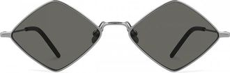 Saint Laurent Sunglasses Sl 302 Lisa 001 New Wave Silver/Grey Unisex