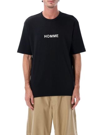 Comme Des Garçons Cotton Logo Short Sleeve T-Shirt